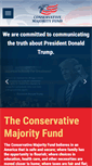 Mobile Screenshot of conservativemajorityfund.com